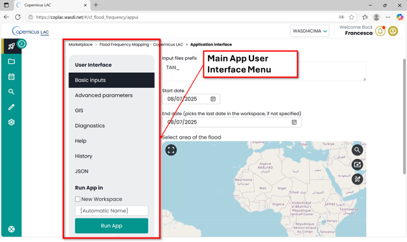 app ui